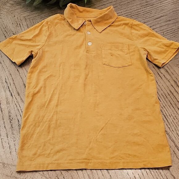 Carter's Mustard Yellow Kid's Polo Shirt Size 7 - Picture 8 of 8